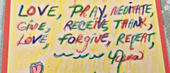 Love, Gratitude, and Forgiveness