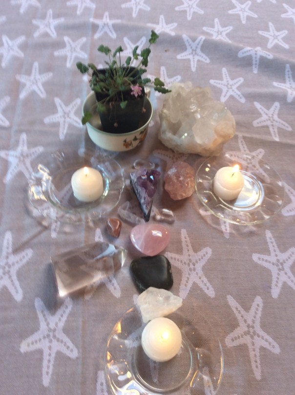 Photo and mandala by Nina Wilkins